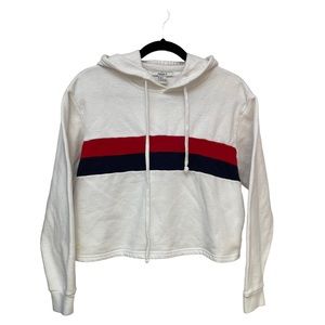 3 For $15‼️ BUNDLE & SAVE Forever 21  White Tank Top Hoodie Size S